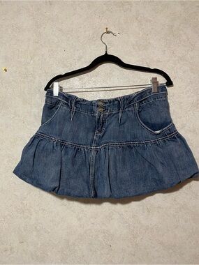 LaRok Dark Blue Denim Skirt